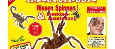 Event-Image for 'Insectophobie Riesen Spinnen und Insekten Ausstellung'