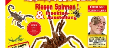 Event-Image for 'Insectophobie Riesen Spinnen & Insekten Ausstellung'