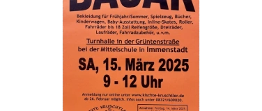 Event-Image for 'Frühjahr/Sommer-Basar für Kindersachen mit Radl-Verkauf'