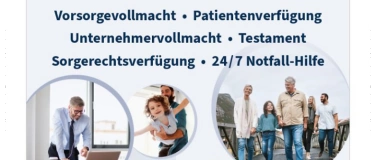 Event-Image for 'Vorsorgevollmacht • Patientenverfügung • Sorgerecht'