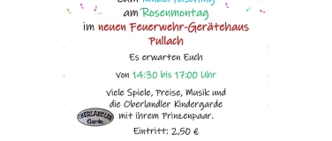 Event-Image for 'Pullacher Kinderfasching am Rosenmontag'