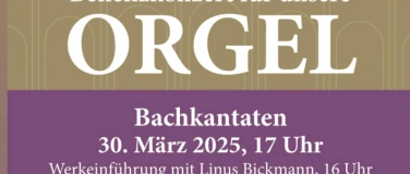 Event-Image for 'Bachkantaten - Benefizkonzert zur Erhaltung der Orgel'