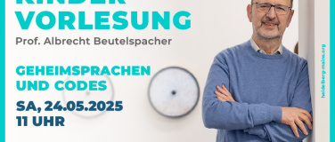 Event-Image for 'Kindervorlesung zu Geheimsprachen und Geheimcodes'