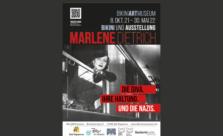Sonderausstellung "Marlene Dietrich" BikiniARTmuseum, Buchäckerring 42 42, 74906 Bad Rappenau Tickets