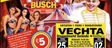 Event-Image for 'Circus Paul Busch - Tournee 2024 - Vechta'