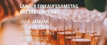 Event-Image for 'Langer Einkaufssamstag mit Sektempfang bei MÖBEL STARKE'