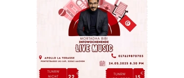 Event-Image for 'Tunesischer DJ-Abend mit Mortadha Bibi in Aachen'