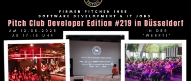 Event-Image for 'Pitch Club Developer Edition #219 - Düsseldorf'