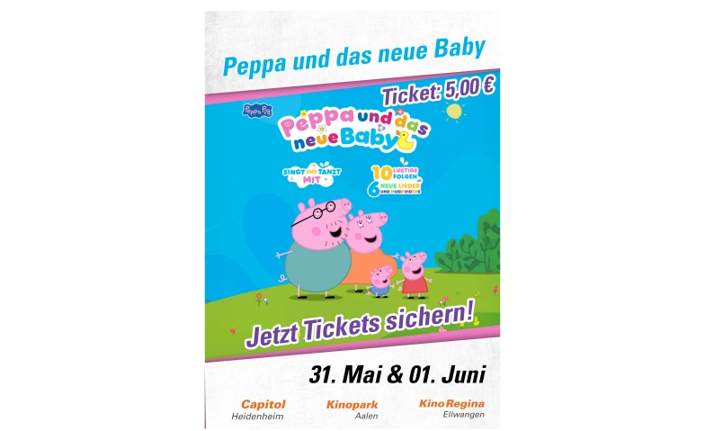 Event-Image for 'Peppa und das neue Baby'