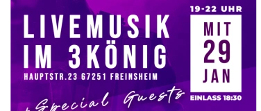 Event-Image for 'Livemusik im 3K - BEATZlive Band am 29.01.2025'