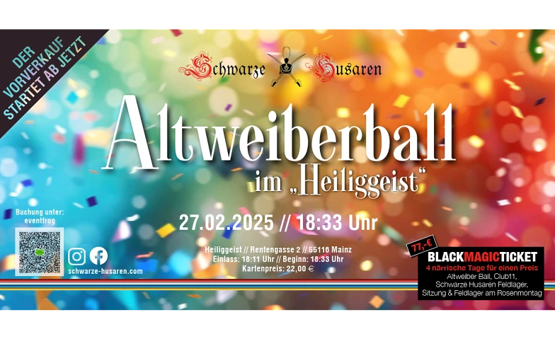 Event-Image for 'Altweiberball im "Heiliggeist"'