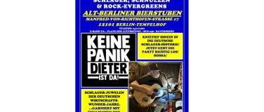 Event-Image for 'DIETER alias THE COCK  --  ABER BITTE MIT SCHLAGER!'