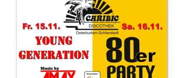 Event-Image for 'Caribic Discothek 80er Party am Samstag 16.11.2024'