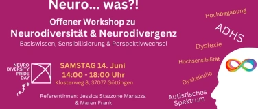 Event-Image for 'Workshop zum Thema Neurodiversität & Neurodiversität'