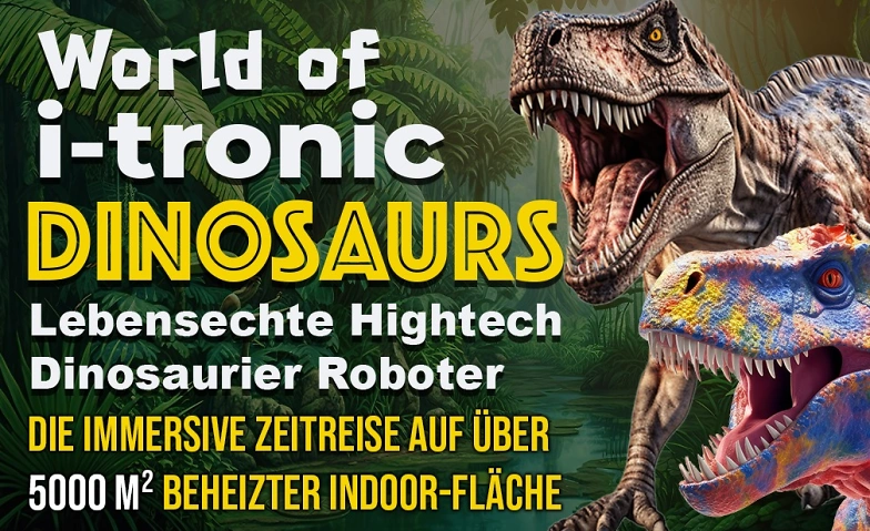 Event-Image for 'World of I-Tronic Dinosaurs - Hannover'