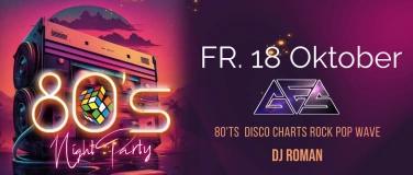 Event-Image for '80iger Party mit DJ Roman im GES in Geseke - Eintritt frei'