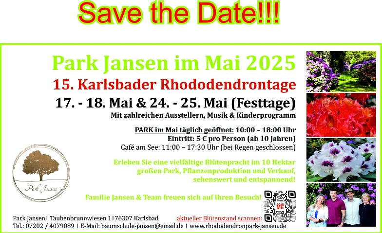 15. Karlsbader Rhododendrontage Billets