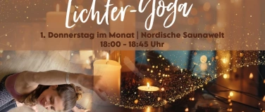 Event-Image for 'Lichter-Yoga in der nordischen Saunawelt - LETZTER TERMIN'