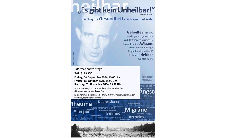 Event-Image for 'Info-Vortrag : Ein Weg zur Gesundheit von Körper und Seele'