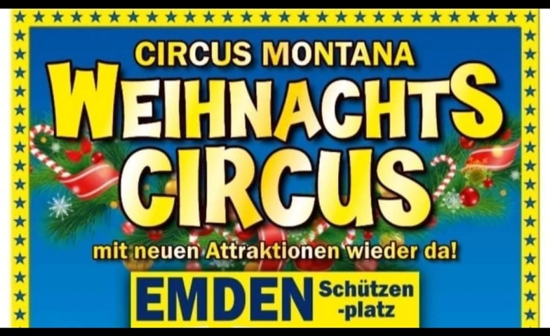 3.Emder Weihnachtscircus ${singleEventLocation} Tickets