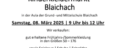 Event-Image for 'Kinderkleidermarkt Blaichach'