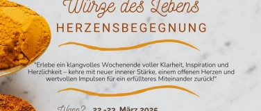 Event-Image for 'Würze des Lebens HERZENSBEGEGNUNGEN'