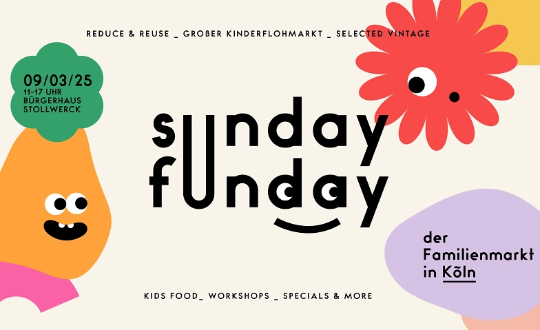 Event-Image for 'Sunday Funday - Der Familienmarkt in Köln!'