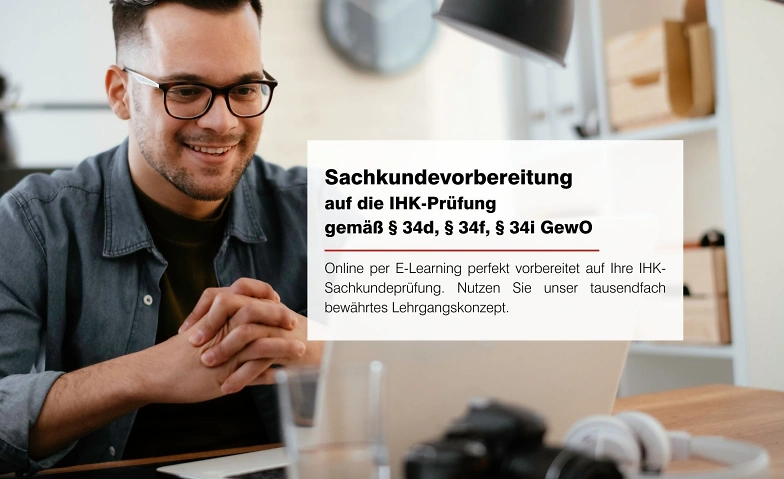 Vorbereitungslehrgang  IHK-Sachkundepr&uuml;fung gem&auml;&szlig; &sect; 34d GewO Tickets