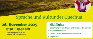 Event-Image for 'Sprache und Kultur der Quechua'
