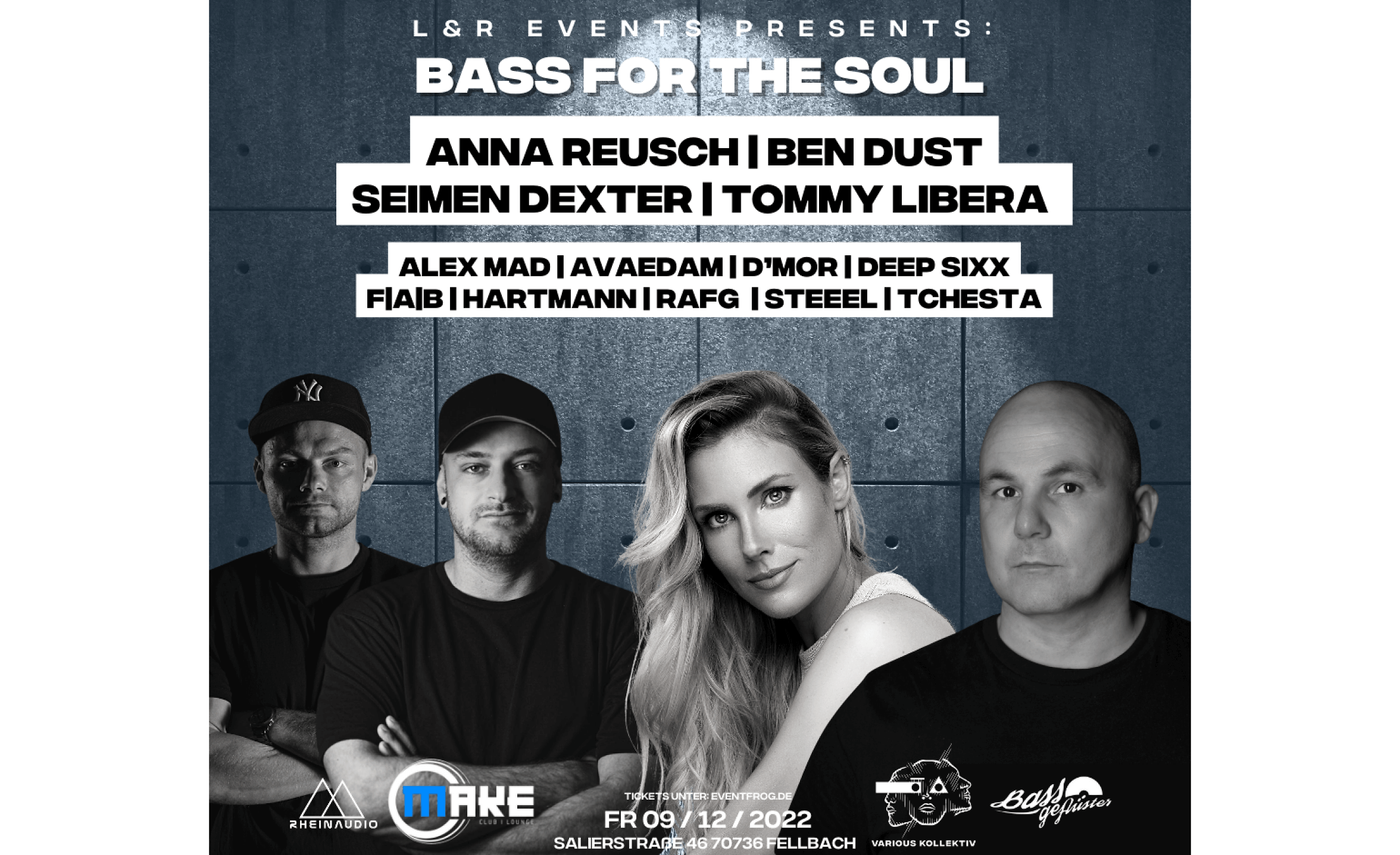 Event-Image for 'BASS FOR THE SOUL'