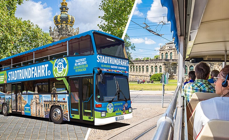 Event-Image for 'Große Stadtrundfahrt Hop on Hop off Tagesticket Dresden'