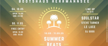 Event-Image for 'Summer Beats Herrmannsee Samstag, 10. Mai 2025'