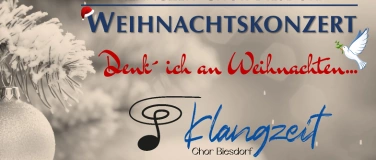 Event-Image for '"Denk ich an Weihnachten" - Weihnachtskonzert Klangzeitchor'