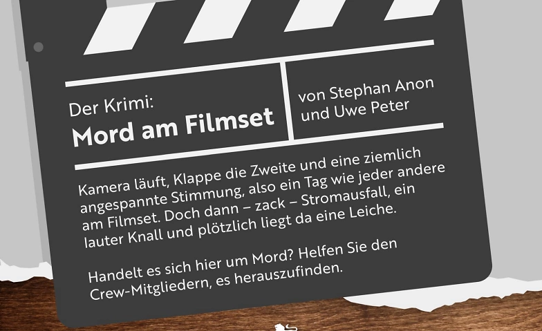 Krimi-Theater &quot;Mord am Filmset&quot; ${singleEventLocation} Tickets