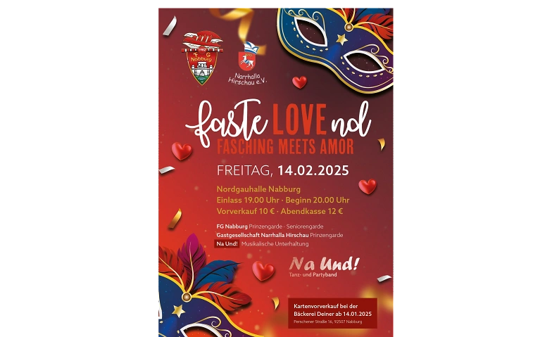 Event-Image for 'FASTE LOVEnd in der NGH Nabburg'