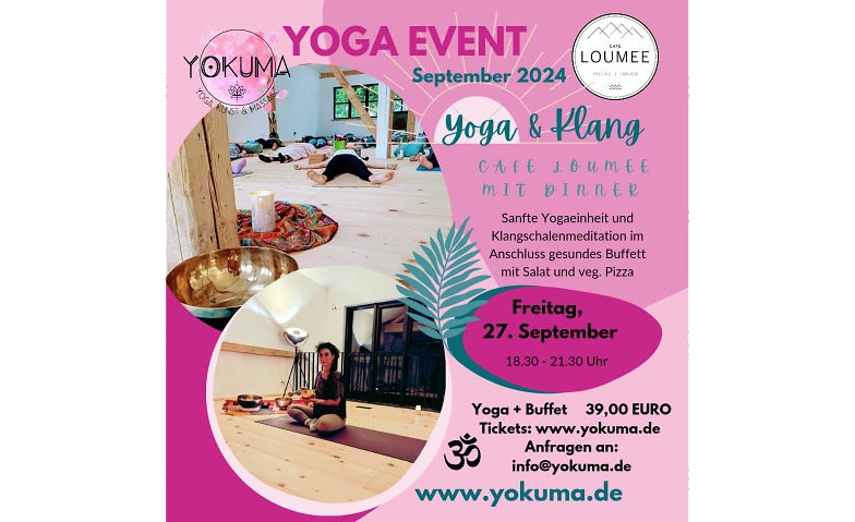 Event-Image for 'Yoga+Klang mit Dinner'